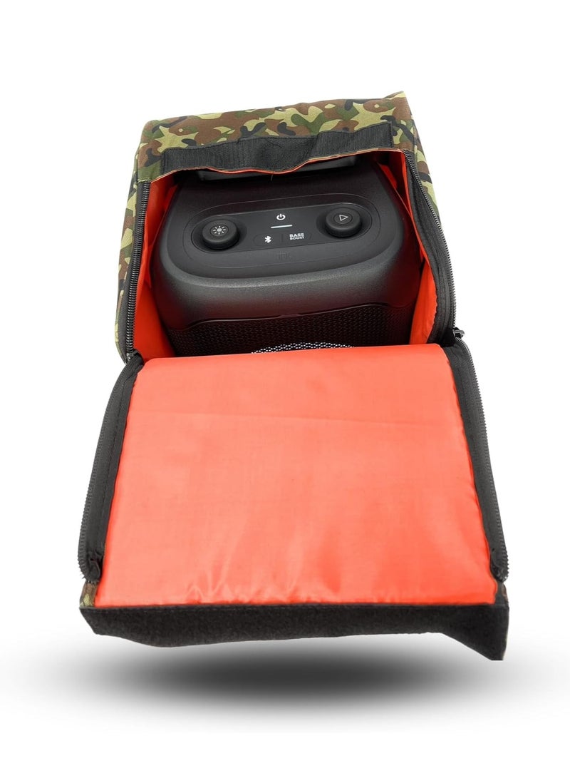 أنجري بول حقيبة تخزين آمنة لسماعات الصوت مع حزام عملي وحقيبة سفر متوافقة مع (JBL PARTYBOX 110 BAG ARMY-B) - Image 4