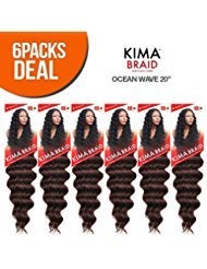 Harlem 125 Harlem125 Synthetic Hair Braids Kima Braid Ocean Wave 20 6Pack 1 by Harlem 125 - Image 2