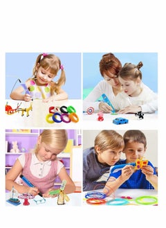 Excefore 3D Pen Filament Refills PCL, 3D Printing Pen Filament 3D Printer Filament for Most Intelligent 3D Pen Low Heating, It is The Safest for Children to Use, 20 Colors 1.75mm 5M  - Image 3