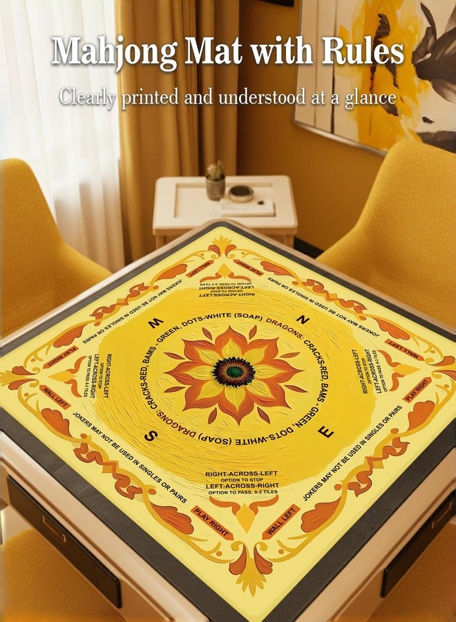 EVERSHOW Mahjong Mat（Yellow） - Image 2