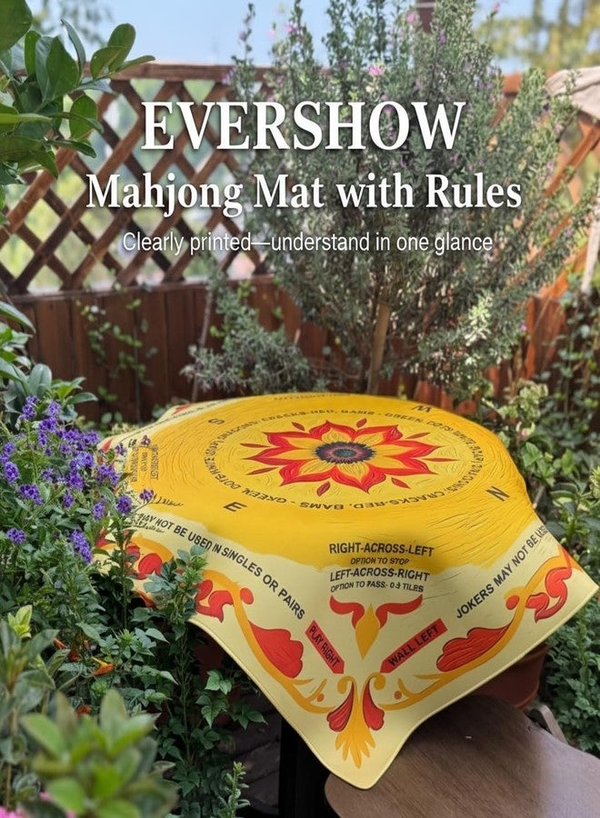 EVERSHOW Mahjong Mat（Yellow） - Image 5