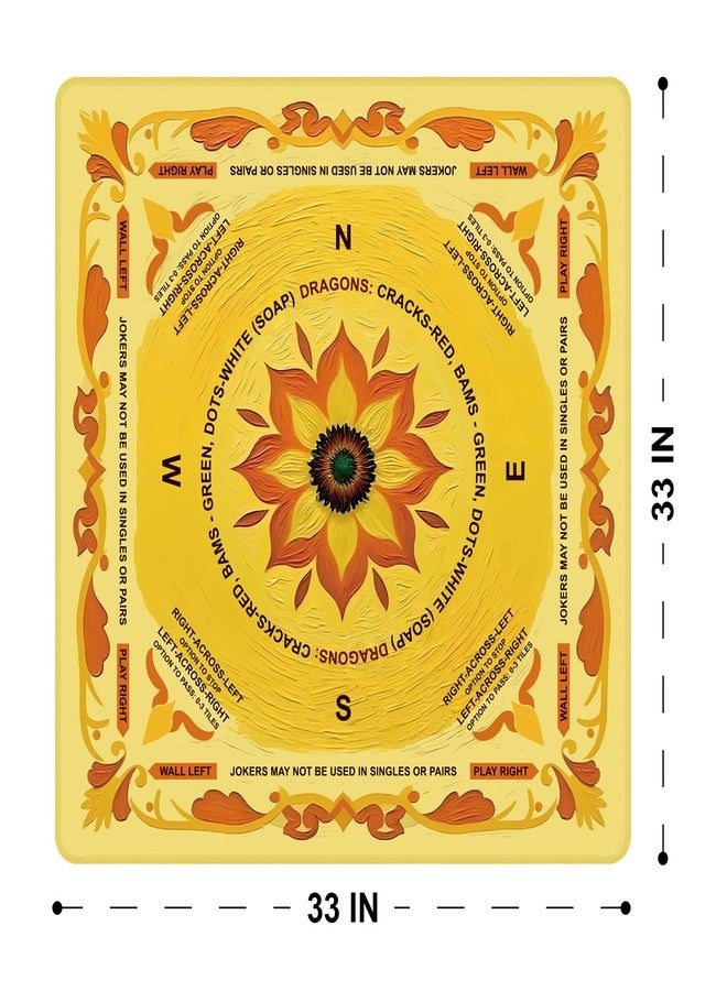 EVERSHOW Mahjong Mat（Yellow） - Image 4