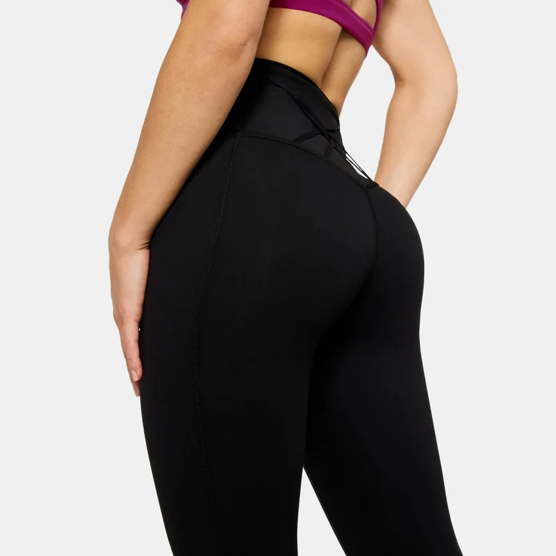 Fabletics Black Women's Boost PowerHold Training Leggings for Women | Best Price UAE