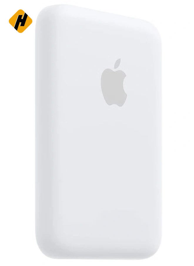 HuHa - MagSafe Wireless Power Bank for iPhone 15 – 10,000mAh Portable Charger in White - Image 1