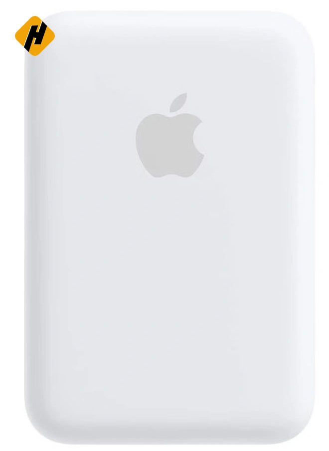 HuHa - MagSafe Wireless Power Bank for iPhone 15 – 10,000mAh Portable Charger in White - Image 1