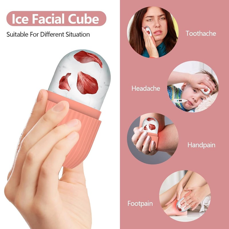 Generic 5Pcs Black Blackhead Remover Pore Strips Black Head Remover for Face Charcoal Nose Strips for Blackheads Instant Pore Cleaner for Nose Area Face Oil Blackheads with Face Ice Roller  - Image 5