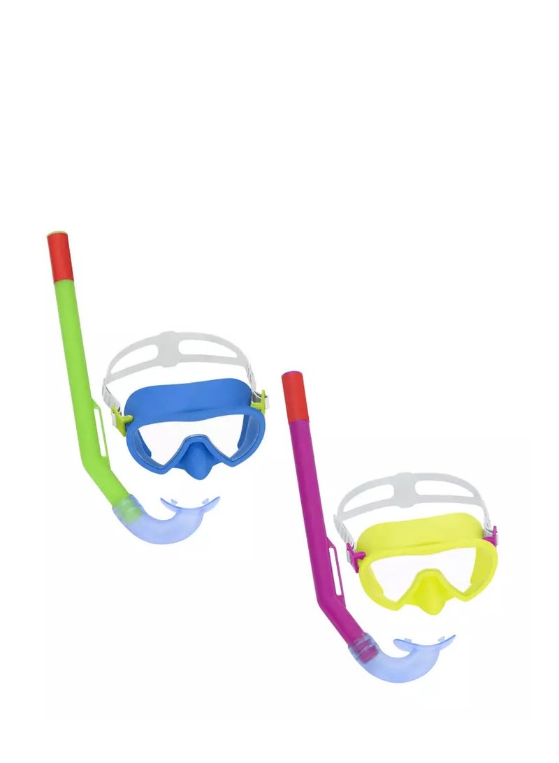 Bestway 24036 Swimming Goggles and Snorkel Set for Diving and Swimming - Image 2