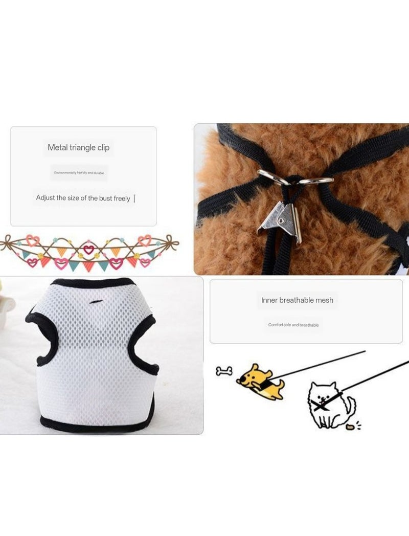 A.M Gentleman Suit Dog Harness Vest with Handle for Small Medium Dogs,Pug, Jack Russell,Terrier,Poodle,Puppy - Image 4