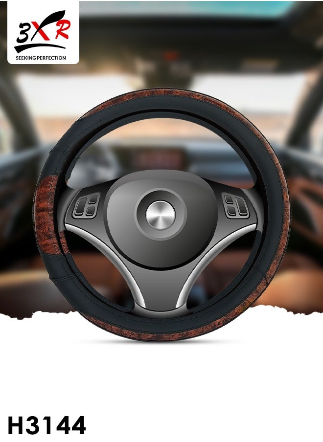 3XR - 3XR Car Steering Wheel Cover Decoration For Universal Cars Good Grip H3144 - Image 1