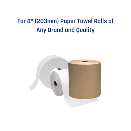 San Jamar Tear-N-Dry Essence Paper Towel Dispenser Automatic Dispenser for Bathroom, Kitchens, and Restaurants, Plastic, 10 x 14.75 x 12.25 Inches, Black - Image 3