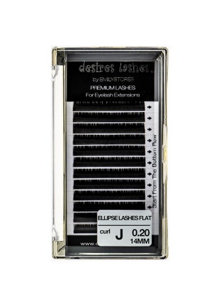 Ellipse Lash 0.20mm Thickness J Curl Length 14mm Flat Shaped Volume Eyelashes Single Size for Eyelash Extensions (Ellipse,Flat 0.20,J,14mm) - pzsku/Z89E436D83E46A45DC2B5Z/45/_/1744137520/b1e8fb3a-dc30-4a91-8e41-4ef567b2343d