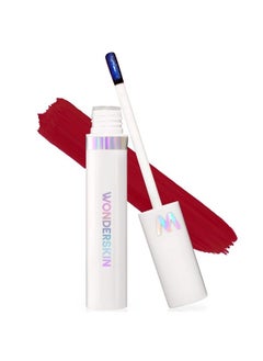 Wonderskin Wonder Blading, Long Lasting Red Lip Stain, Waterproof Lip Tint, Transfer Proof Natural Lip Stain (Divine Masque)  - Image 1