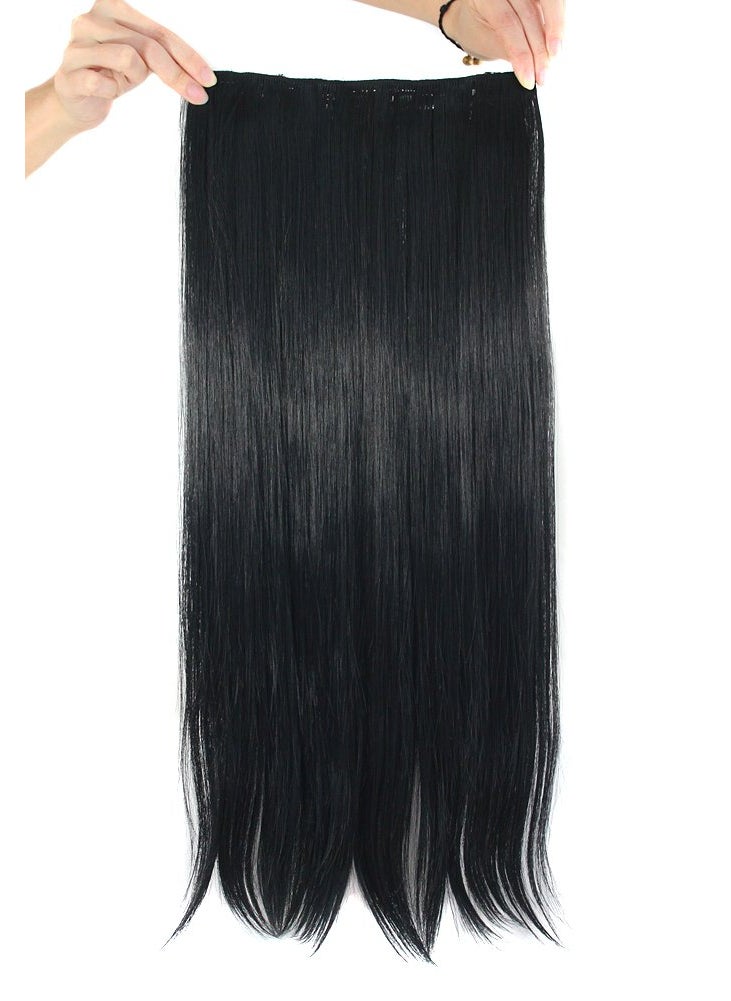 MapofBeauty 24 Long Straight Clip in Hair Extensions Hairpieces Black - pzsku/Z89E498AAA89B84403FF1Z/45/_/1741001514/61586b59-f067-4ca3-a882-8f7d2e2b2e2e