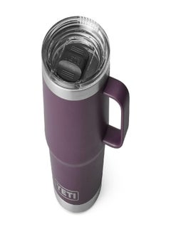 YETI Rambler 20 Oz Travel Mug, Stainless Steel, Vacuum Insulated With Stronghold Lid, Nordic Purple  - Image 1