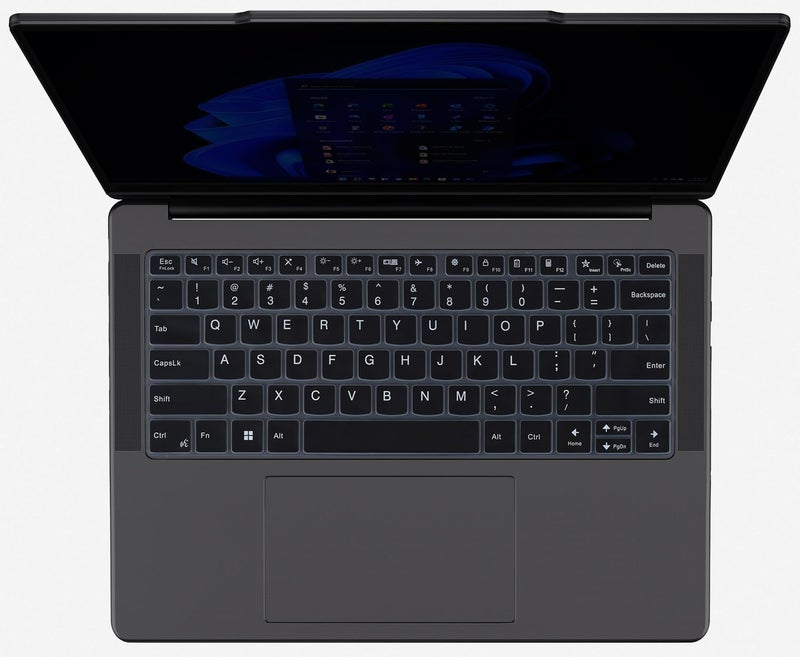 RAYA Silicone Keyboard Cover for Lenovo Yoga Slim 7 / Slim 7i / Slim 7X and Lenovo Yoga Pro 7 Keyboard Protector (Black) - Image 1
