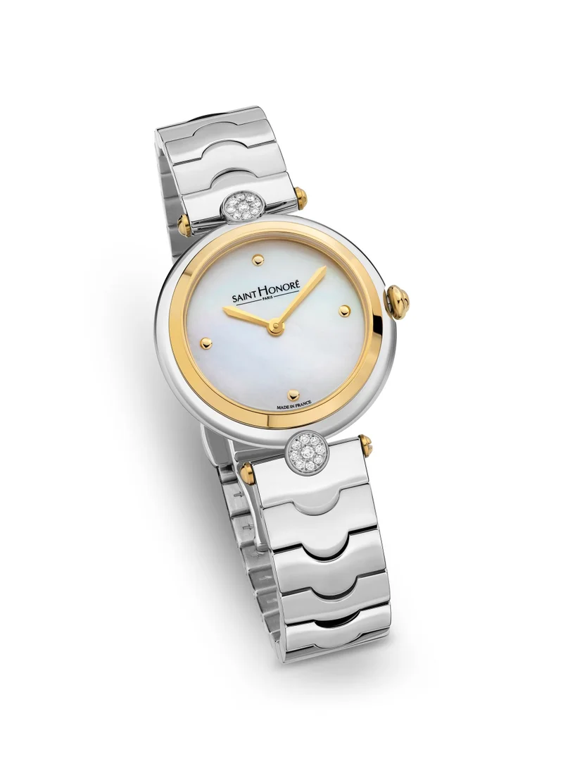 Saint Honore Paris City Of Lights 28mm Ladies Diamond Watch