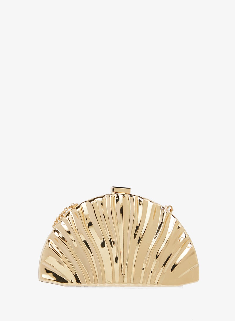 GLAMOROUS Textured Hard Clutch - Image 1