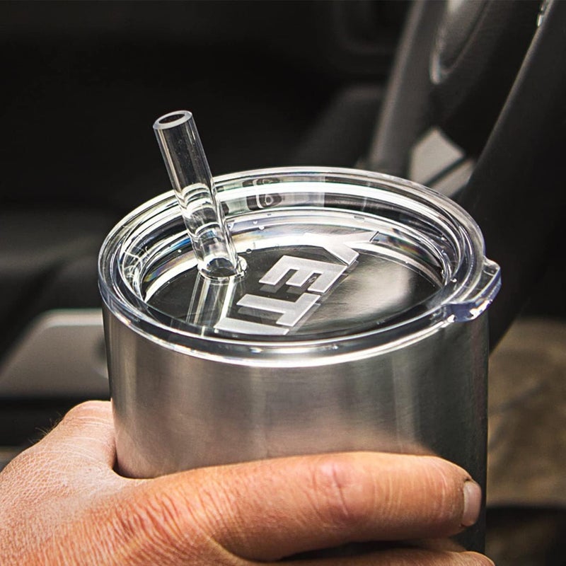 يتي غطاء الشفاط لكوب Rambler Tumbler، أبيض، متوسط، 20 أونصة (591 مل) - Image 3