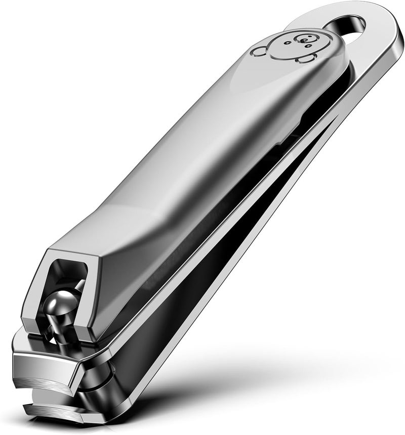 FVION Kids Nail Clippers Small Jaw Baby Nail Clipper Trimmers for Infants and Toddlers Precision Children Nail Clippers Nail Grooming Tool for Tiny Fingers and Toes Silver