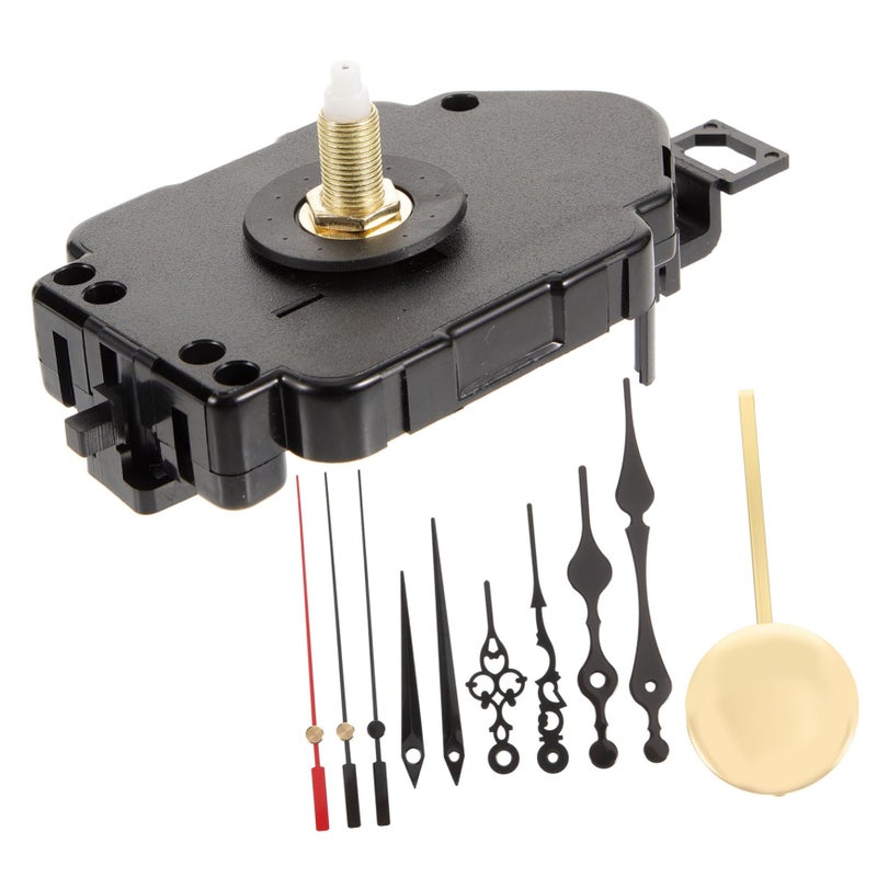 DIY Wall Clock Movement Kit with Pendulum Clock Hands and Shaft for Easy Repair - Image 2