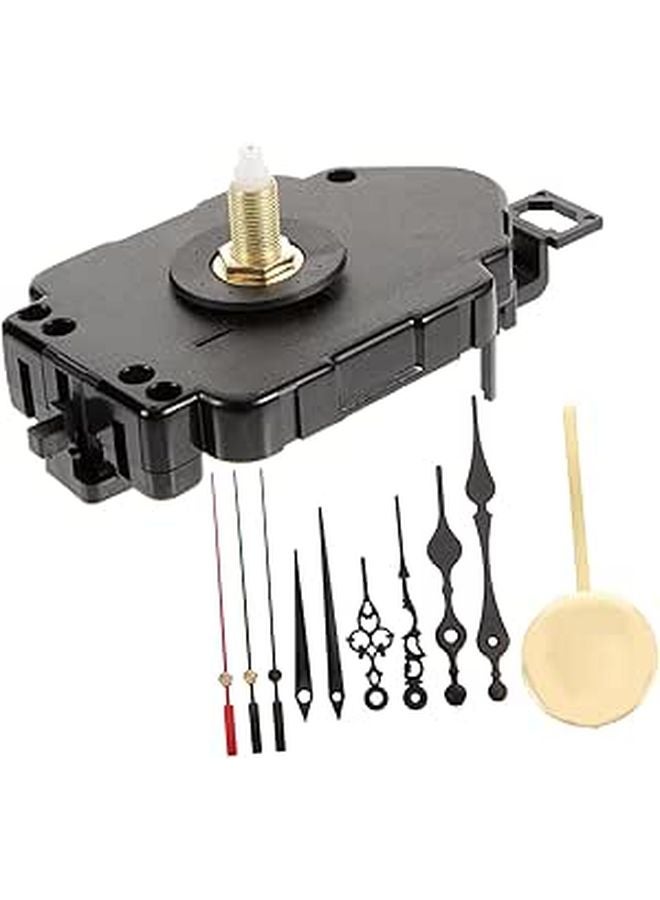 DIY Wall Clock Movement Kit with Pendulum Clock Hands and Shaft for Easy Repair - Image 1
