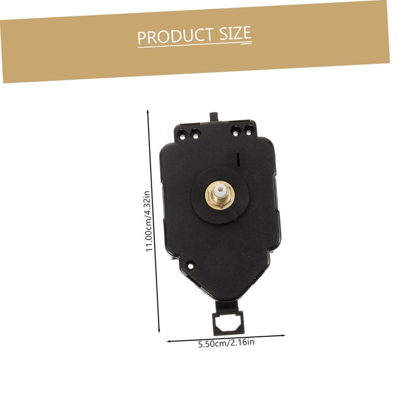 DIY Wall Clock Movement Kit with Pendulum Clock Hands and Shaft for Easy Repair - Image 3