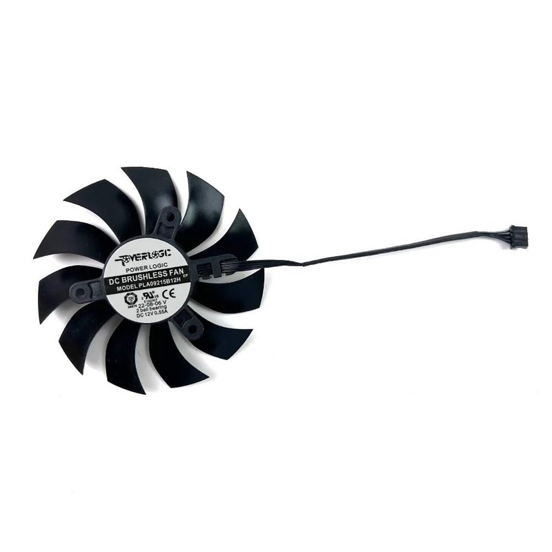 Laptop Parts Cooling Fan 87mm 4pin PLA09215B12H 0.55A 4Pin GTX1080 GPU Cooler for EVGA GTX 1080TI FTW3 1080 Ti Black Elite(1pcs) - Image 3