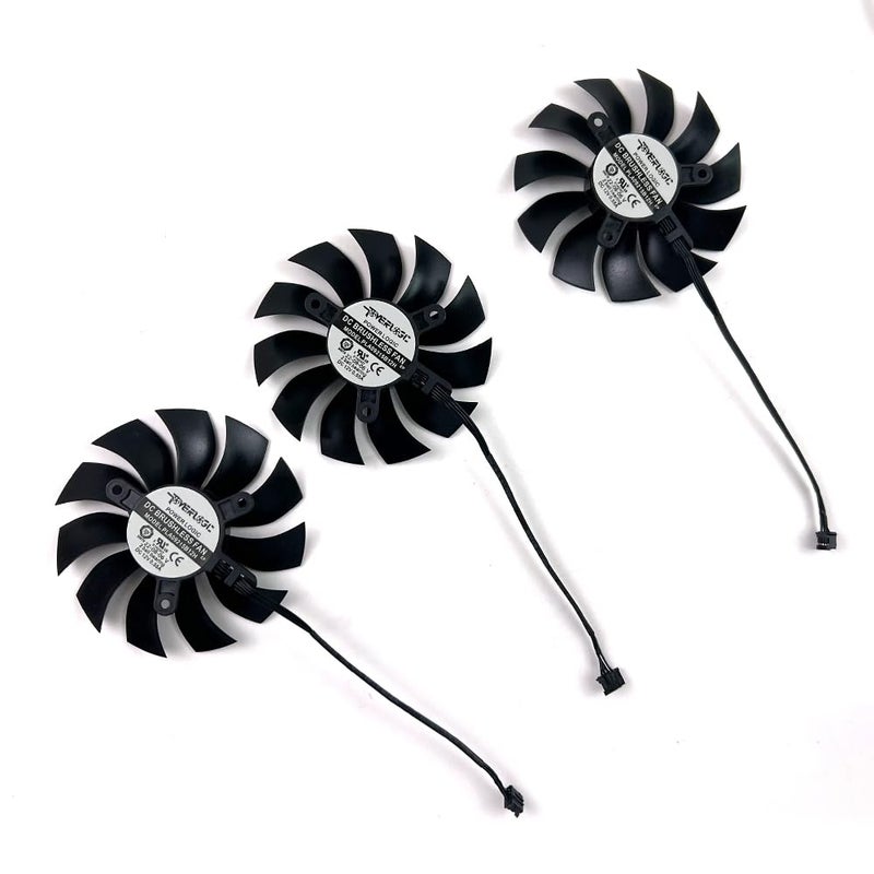 Laptop Parts Cooling Fan 87mm 4pin PLA09215B12H 0.55A 4Pin GTX1080 GPU Cooler for EVGA GTX 1080TI FTW3 1080 Ti Black Elite(1pcs) - Image 4