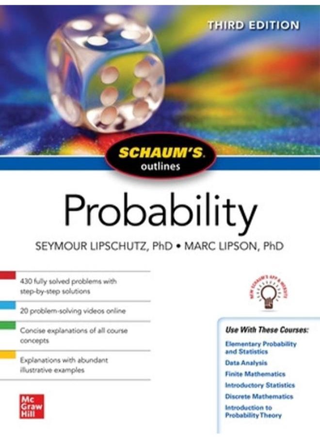 null - Schaum`s Outline Of Probability Third Edition Ed 3 - Image 1