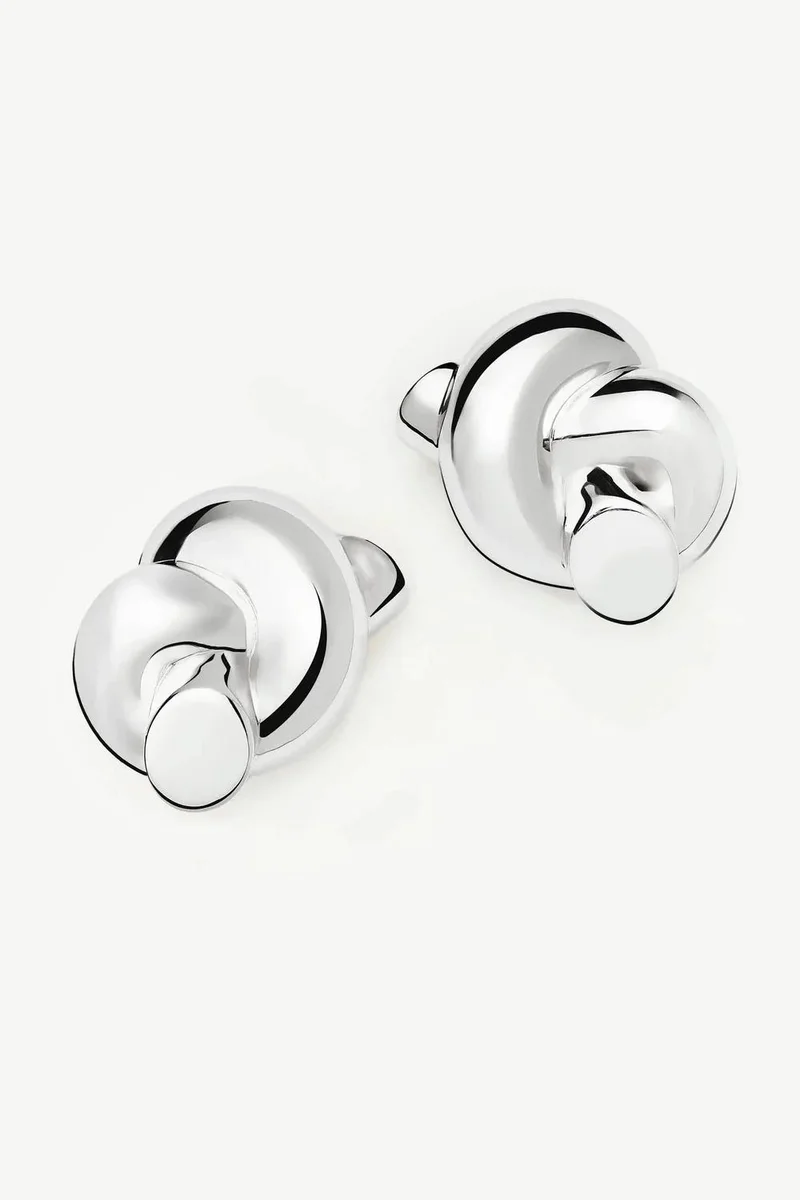 Missoma Hammered Stud Earrings