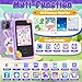 Luyiilo Kids Smart Phone Toys for GirlsEaster Gift for Kids Toys for 39 Girls Mini Smart Phone Toys with 28 Touchscreen 16 Learning Games Dual Camera Music Player 8G SD Card - Image 4