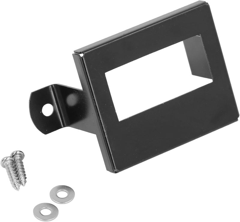 Heavy Duty Anti Theft Rustproof Steel Front Sensor Protector Cover Easy Installation Black - Image 1