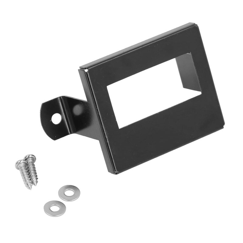 Heavy Duty Anti Theft Rustproof Steel Front Sensor Protector Cover Easy Installation Black - Image 2