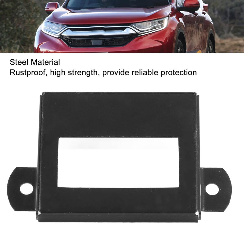 Heavy Duty Anti Theft Rustproof Steel Front Sensor Protector Cover Easy Installation Black - Image 3