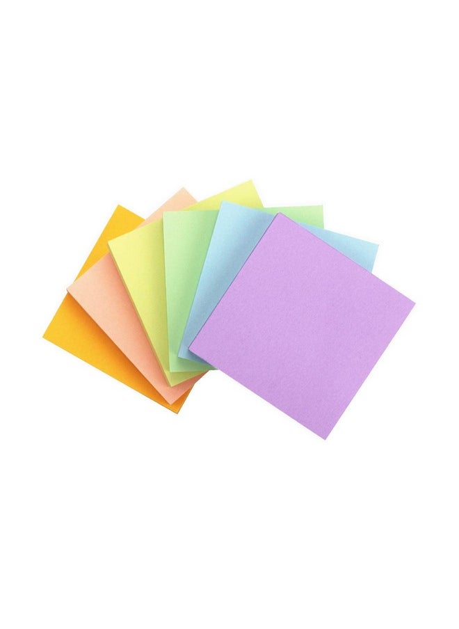 Early Buy Sticky Notes 3X3 Selfstick Notes 6 Pads 6 Pastel Color 100 Sheets/Pad  - Image 2
