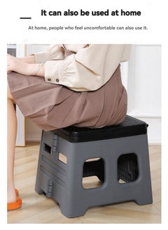 M MIAOYAN Outdoor travel car portable folding toilet travel camping toilet stool  - Image 4