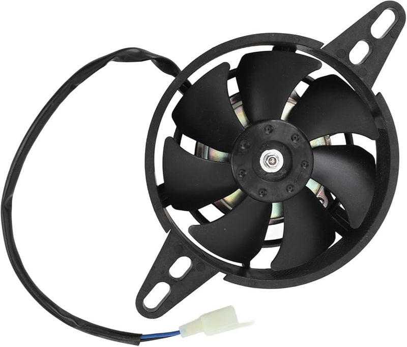 Motorcycle Radiator Cooling Fan High Efficiency Electric For ATV Quad Go Kart Durable - Image 2