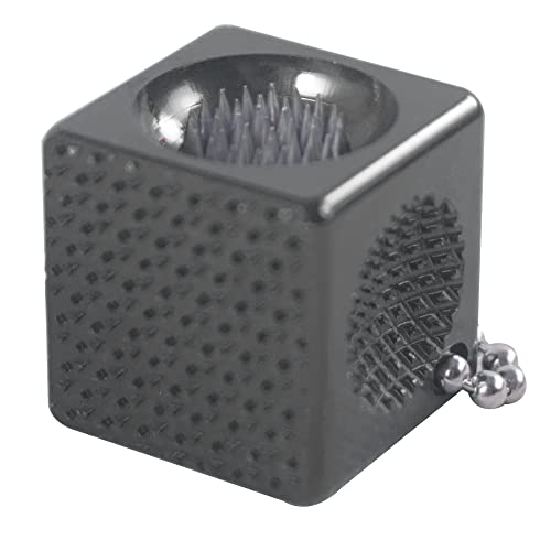 CROWN ME Billiard Billiard Pool Cue Tip Tool Cube, Cube tip Tool,Billiard Chalk Holder, cue tip Repair Tool, Billiard cue Accessories,Black - Image 3