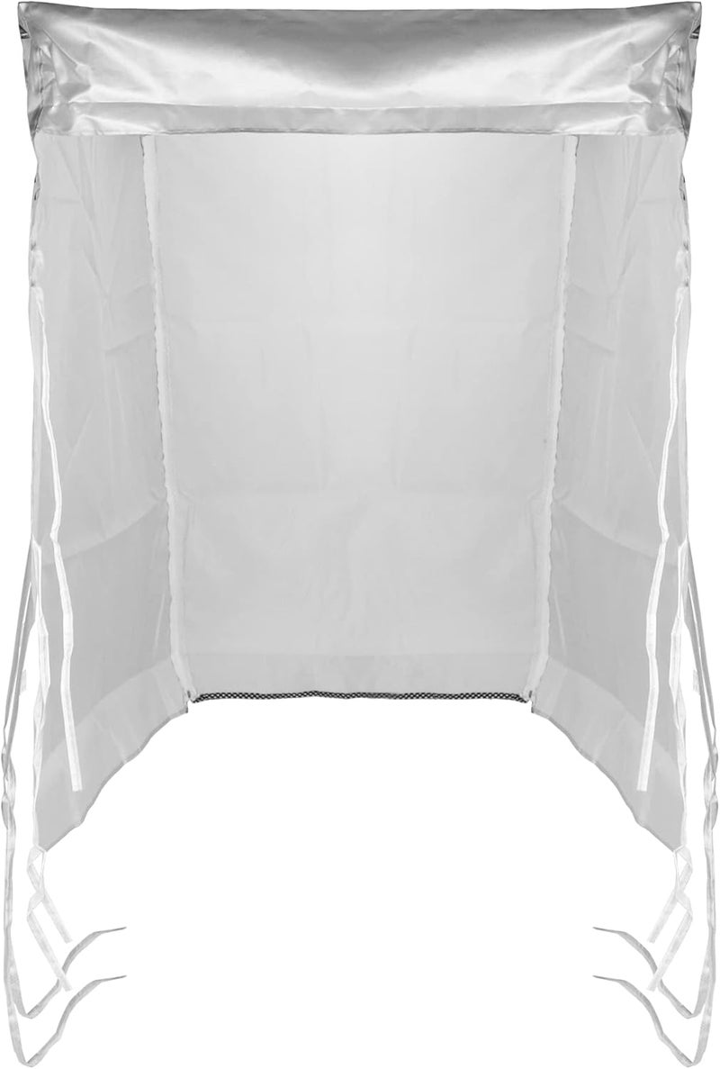 QWORK Washer and Dryer Covers, Heavy Duty Waterproof Washing Machine Cover for Most Top Load or Front Load Machine, Dustproof, All Weather Protection, 29" W x 28" D x 43" H - Image 2