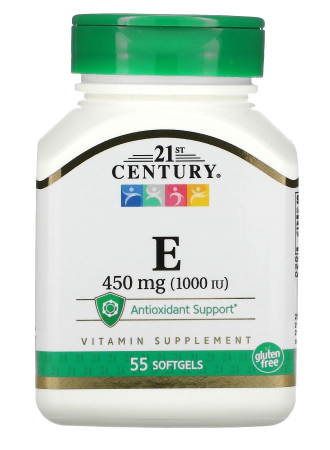 21st Century E 450 mg (1000 IU) 55 Softgels
