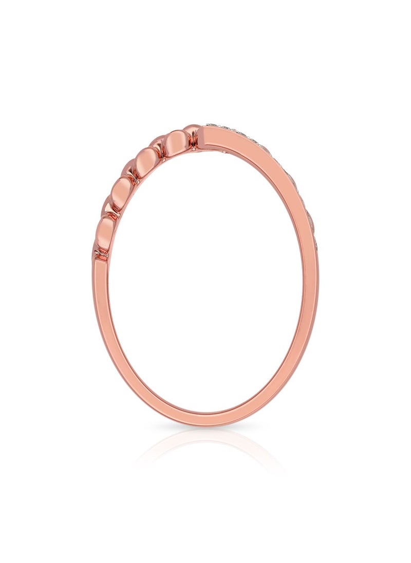 Malabar Gold and Diamonds 18k 750 Purity Mine Diamond Ring MZOZOU143RN1  - Image 3