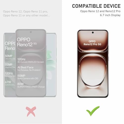 SupCares TPU Unbreakable Membrane Screen Protector for Oppo Reno 12 Pro and Oppo Reno 12 (6.7 Inch) With Easy Self Installation Kit | Fingerprint Working | Edge to Edge Coverage - Image 2