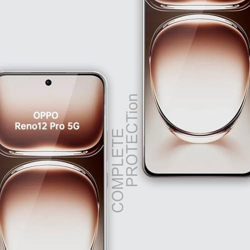 SupCares TPU Unbreakable Membrane Screen Protector for Oppo Reno 12 Pro and Oppo Reno 12 (6.7 Inch) With Easy Self Installation Kit | Fingerprint Working | Edge to Edge Coverage - Image 3