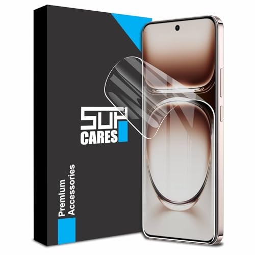 SupCares TPU Unbreakable Membrane Screen Protector for Oppo Reno 12 Pro and Oppo Reno 12 (6.7 Inch) With Easy Self Installation Kit | Fingerprint Working | Edge to Edge Coverage - Image 1