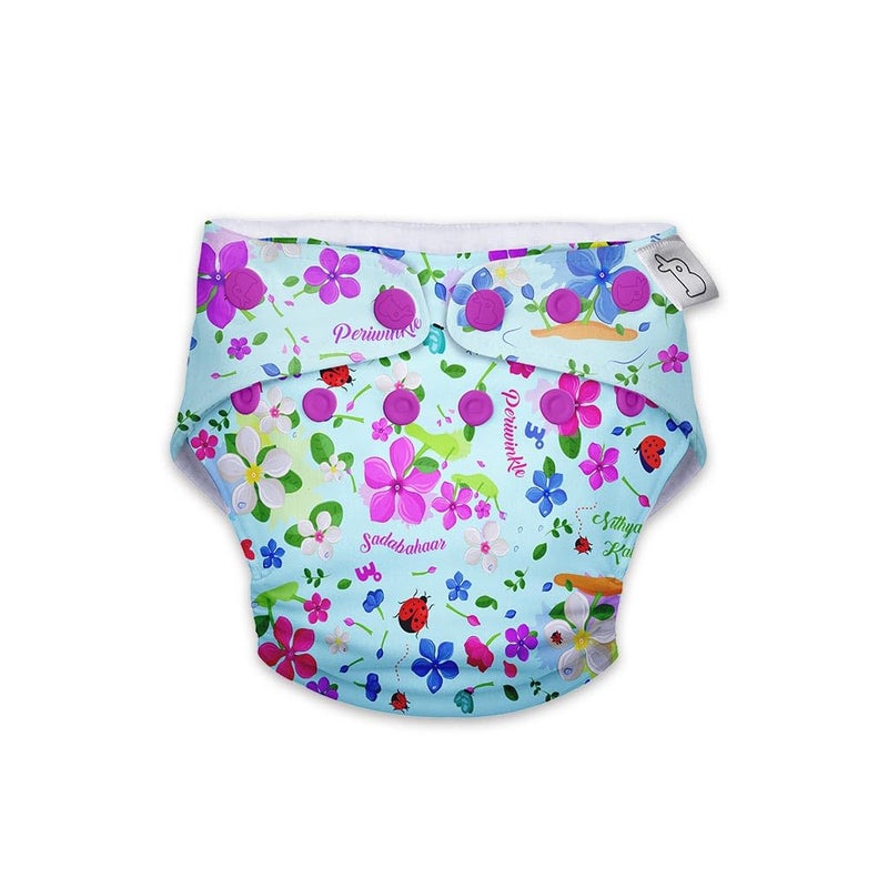 SuperBottoms Swimming Diapers for Babies & Toddlers - Reusable & Adjustable Swim Diapers - Washable Cloth Diapers - Skin Friendly Fabric - Easy to Clean - Fits 3M - 3Y - Image 1