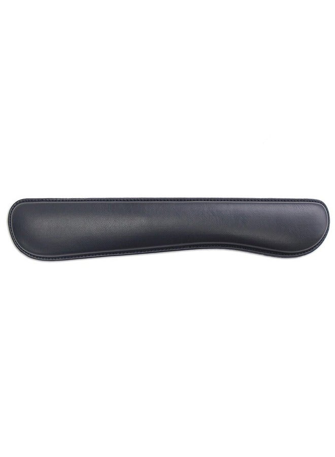 High-end PU leather Gaming Keyboard pad, Anti-slip Pad Wrist Support, Relieve Typing Pain, Perfect for Office, Gaming, Computer  - Image 1