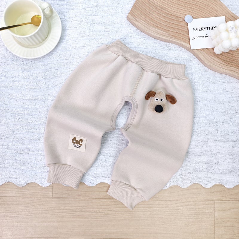 Infant Cashmere Pants Category A Warm Padded Pants For Wear Outside Men'S And Women'S Baby Olympic Cashmere Pants 1 - Image 1