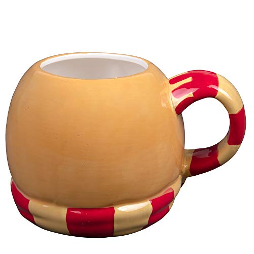 Harry Potter Hermione Granger Coffee Mug, 24 oz - Cute Chibi Design with Gryffindor Scarf Handle - Officially Licensed - Book & Movie Gift for Kids, Teens, Adults - Image 4