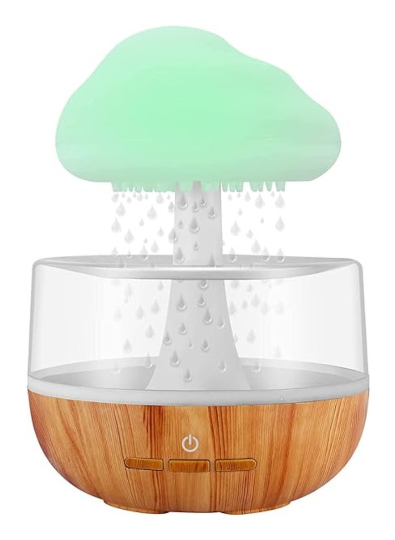 Gener8 Cloud Rain Humidifiers for Bedroom & Large Room - Essential Oil Diffuser with 7 Colors LED Lights - Whole House Coverage-Auto Shut-Of - Image 1