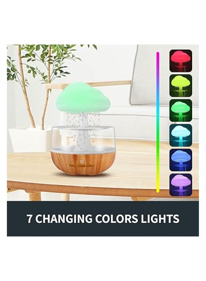 Gener8 Cloud Rain Humidifiers for Bedroom & Large Room - Essential Oil Diffuser with 7 Colors LED Lights - Whole House Coverage-Auto Shut-Of - Image 3